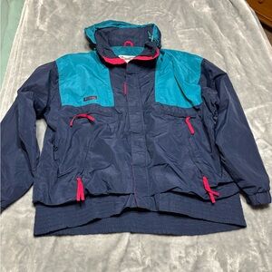 Vintage Columbia snow coat with hood